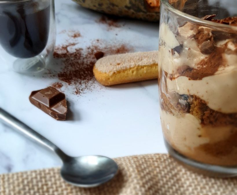Tiramisu with Senegalese flavors
